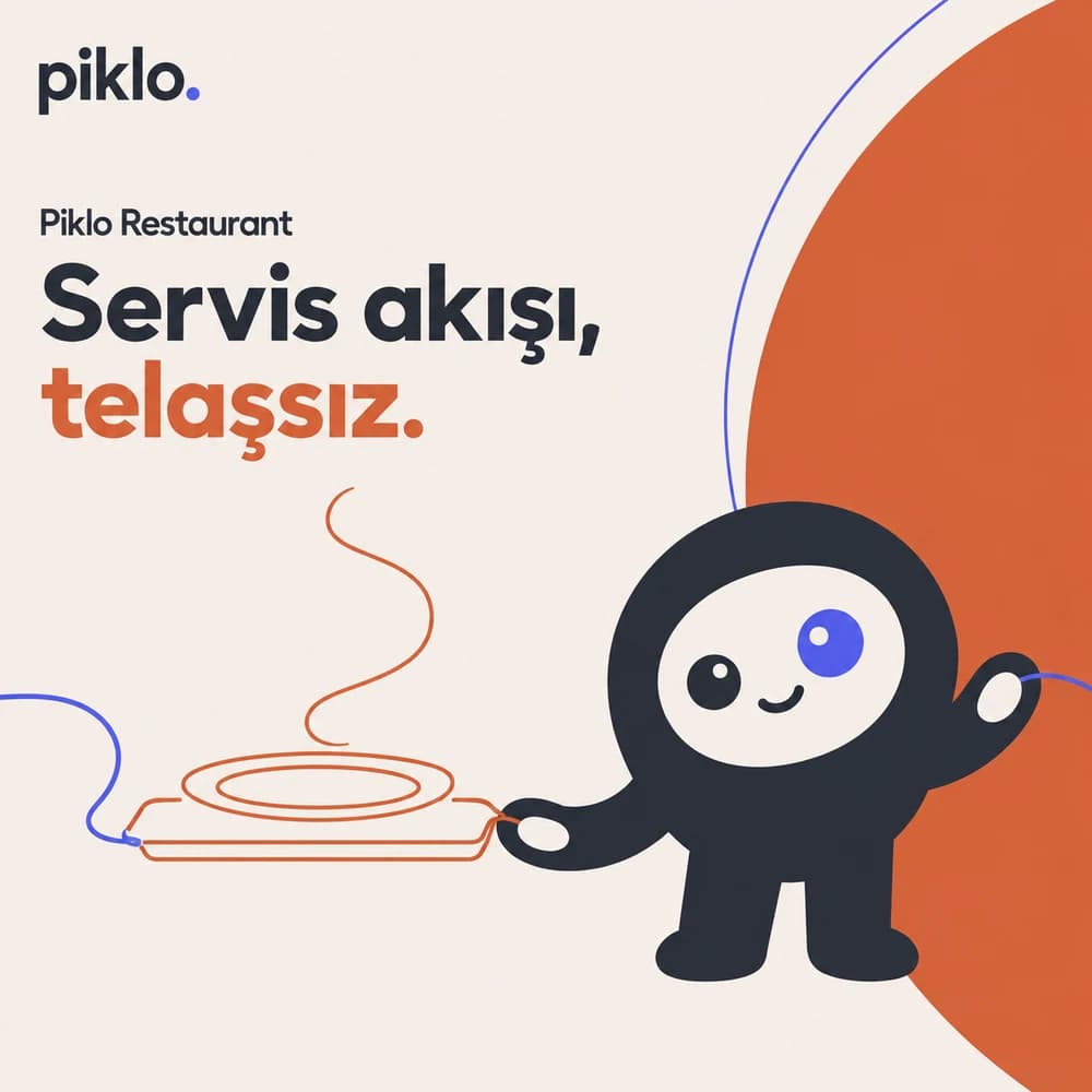 Piklo Restaurant — Siparişten ödemeye, bir arada.