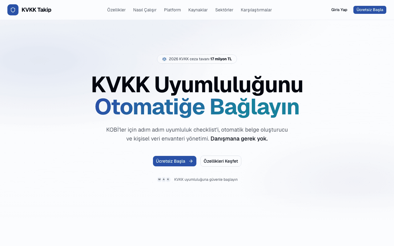 KVKK Takip